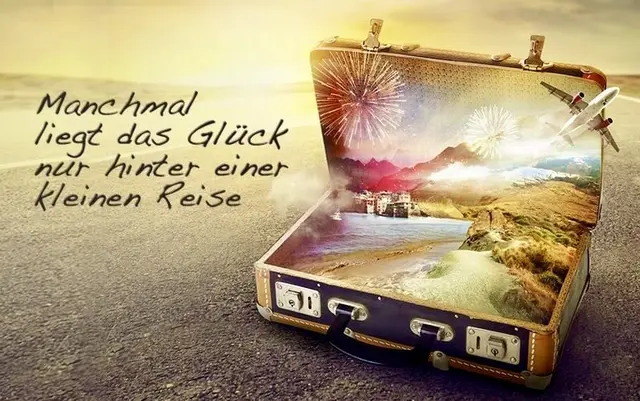 Samstag hin &amp; Sonntag her,
eine Woche freut mich so sehr! 
Tage ohne Pflichten,
muss mal gar nichts tun &amp; richten.
Keine Lasten, kein Termin,
einfach mal woanders hin!
Kaum hab ich mich dran gewöhnt,
&amp; die Seele tief verwöhnt,
ruft der Ruhestand: „Zurück!“
Och nö !  
Ich bleib noch &amp; tue was 
für (m)ein Glück … 🫶  

********************** 
Euch Allen einen relaxten Abend,  
passt bitte auf euch auf 🙏 

… ich bin dann mal ~ w ~ wie ~ weg
mit euch im Gepäck … 🤗 🫶😎

 | Foto: Bild: Dr. Google 