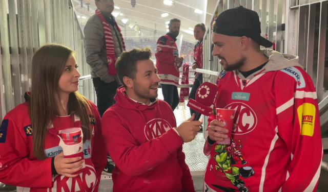 Die KAC-Fans zeigten sich vom neuen Gesicht der Heidi Horten-Arena begeistert | Foto: MeinBezirk.at