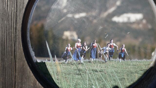 Szenen aus "The Sound of Music" am Werfener Gschwandtanger. | Foto: Felix Hallinger
