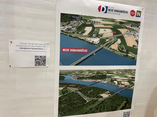 Bei der Planausstellung waren neben dem Expertenteam, beispielsweise Ökologen, Lärm- und Verkehrsspezialisten, auch noch Projektleiterin Tina Christenberger vom Land OÖ anwesend. | Foto: BRS/Pechböck