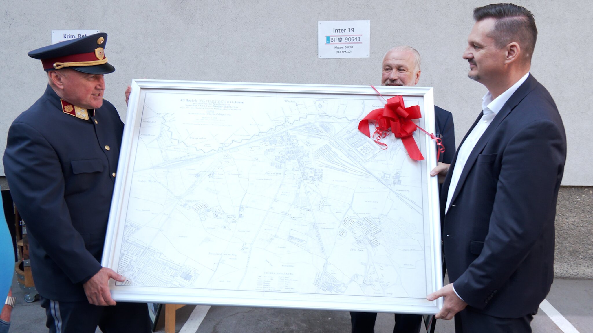 Polizei Favoriten Oberst Johann Wlaschitz ging in den Ruhestand