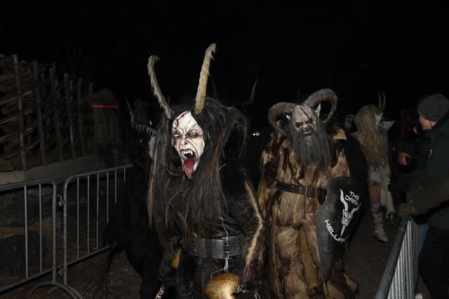 "The Dark Hellfaces" aus Prebl bei ihrem Jubiläumslauf. | Foto: MeinBezirk.at