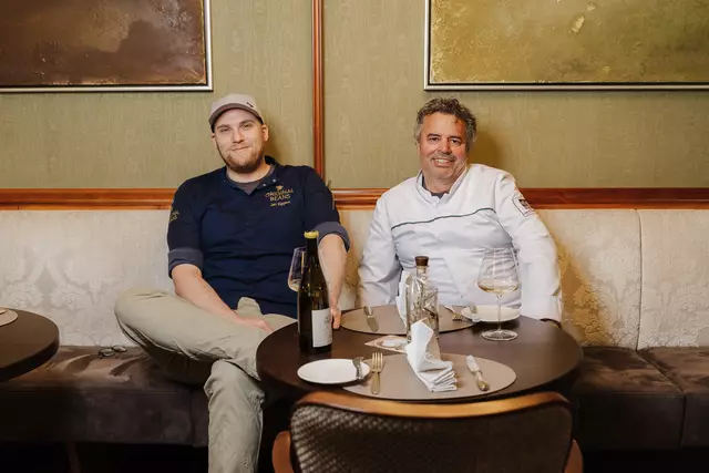 Setzten auf kulinarische Klassiker Florian-Küchenchef Kurt Mörth und Parkhotel Executive Chef Jan Eggers | Foto: Philipp Lihotzky