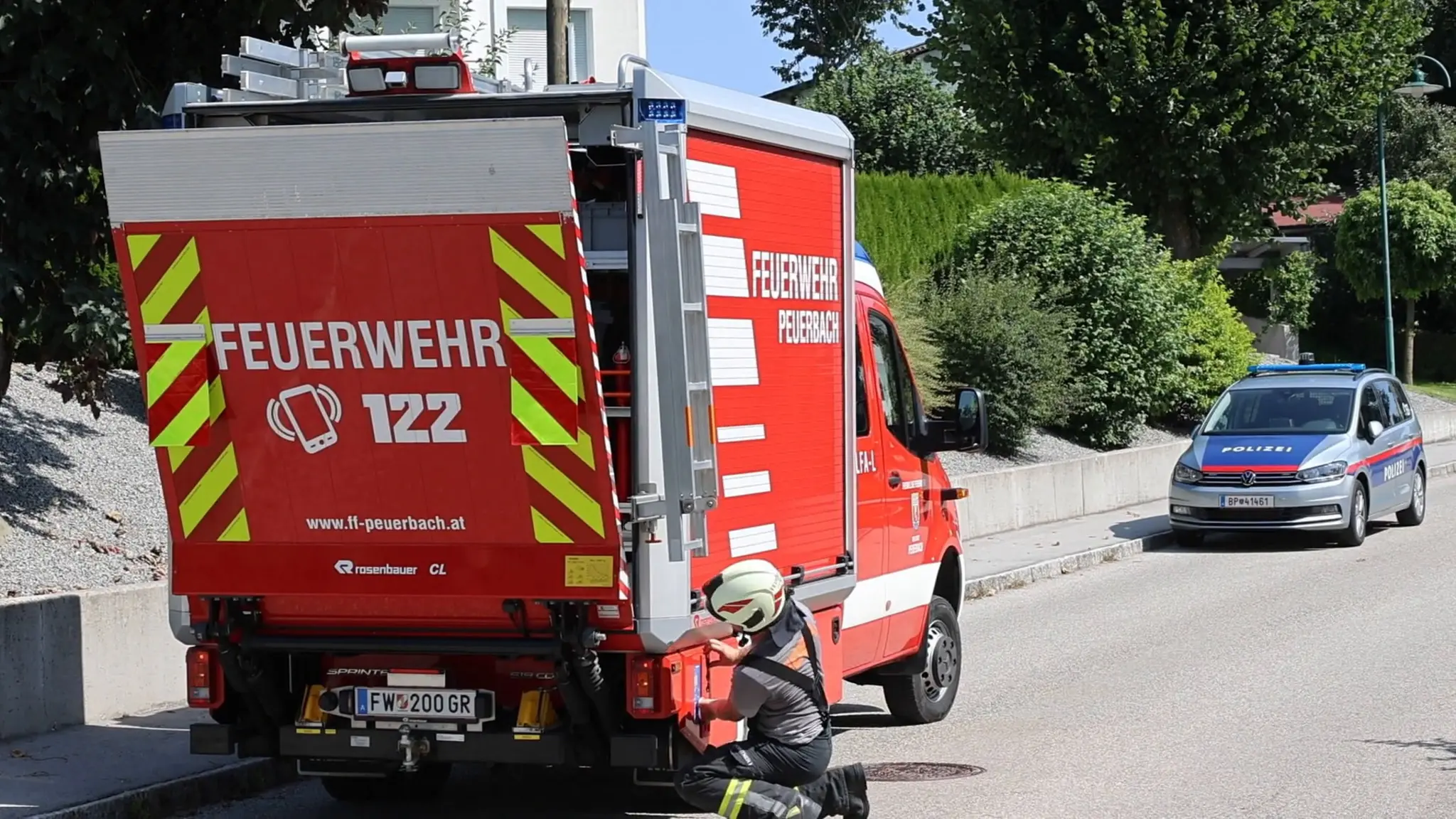 Garage of a residential building in Steegen: Car was on fire - | ...