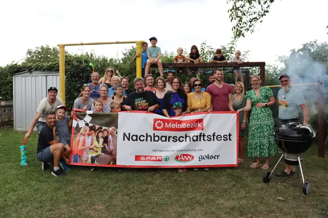 Am Samstag wurde in Bad Sauerbrunn das MeinBezirk-Nachbarschaftsfest gefeiert. | Foto: Alejandra Ortiz