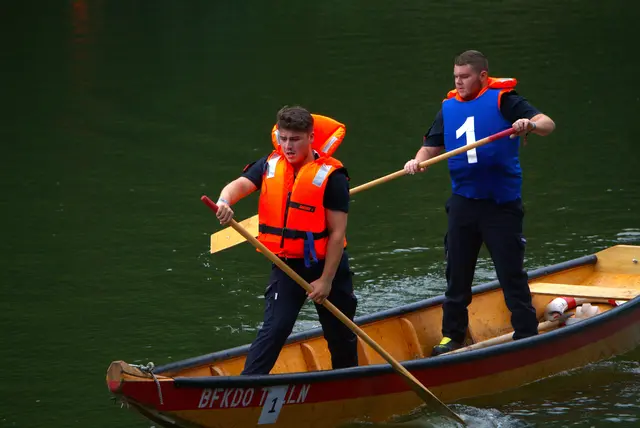 Zwei spannende Tage am Badesee Rechnitz gingen zu Ende: Der 1. Burgenländische Landeswasserdienstleistungsbewerb feierte dieses Wochenende seine erfolgreiche Premiere | Foto: Lisa Stöckl