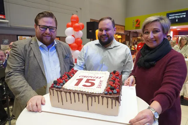 Am Samstag feierte das Cineplexx Mattersburg sein 15-jähriges Bestehen. | Foto: Jennifer Flechl