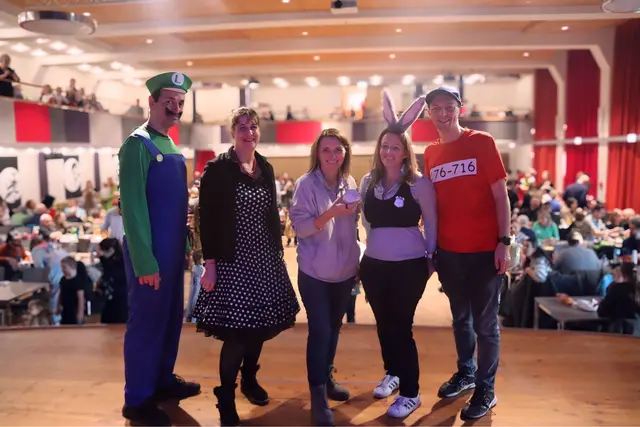 Mit dem Kindermaskenball eröffnete Neudörfl die Faschingssaison im Bezirk Mattersburg. | Foto: Alejandra Ortiz
