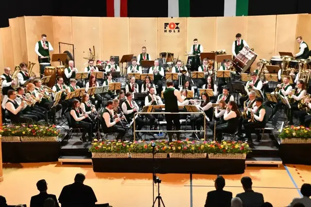 Frühlingskonzert der Stadtkapelle Murau in der WMHalle.  | Foto: Anita Galler