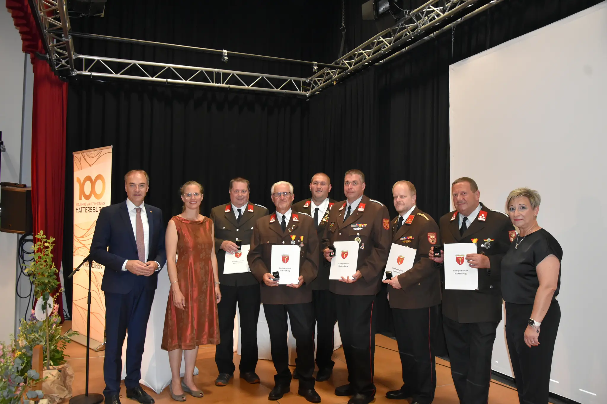 Mattersburg: Ehreungen zum 100-Jahr-Jubiläum in der Bauernmühle