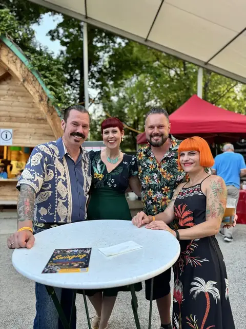 Festival der 50er-Jahre begeisterte Besucherinnen und Besucher in Bad Sauerbrunn  | Foto: Alejandra Ortiz