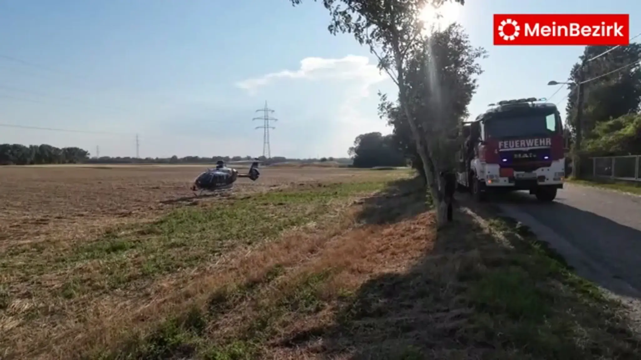 Vegetation fire in the Lobau: 300 emergency personnel battle flames across ...