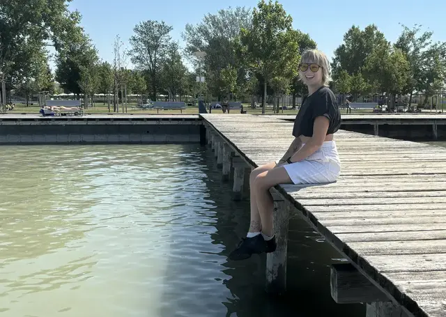 Beim Interview-Termin in Weiden waren Spaßfaktor und Temperatur sehr, sehr hoch - und der Wasserstand? Naja ;)  | Foto: MeinBezirk/Barbara Babonitsch-Diewald