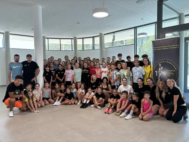 Insgesamt 62 Tänzerinnen und Tänzer im Alter von 5 bis 17 Jahren nahmen heuer am Sommercamp der Hot Rocker Dancers teil.  | Foto: MeinBezirk/Barbara Babonitsch-Diewald